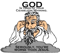 whining